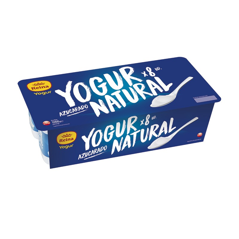 yogur-natural-azucarado-Reina-8x125g